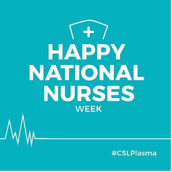 Happy National Nurses Week Graphic